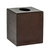 Alpine ALP405-ESP Espresso Bamboo Square Tissue Box Cover