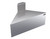 Krowne KR24-F90 90 Degree Angle Stainless Steel Royal Series Underbar Corner Angle Filler