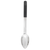 TableCraft Products AM5333BK 2 Oz. Solid Stainless Steel Antimicrobial Spoon With Black Vinyl Coated Handle