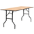 Flash Furniture YT-WTFT30X72-TBL-GG Rectangular 72" W x 30" D x 30 1/4" H 551 Lb. Static Load Capacity Folding Banquet Table