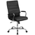 Flash Furniture GO-2286H-BK-GG 30" W x 48" H x 34" D Black Hercules Series 24/7 Big & Tall Executive Swivel Office Chair