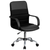 Flash Furniture LF-W-61B-2-GG 250 Lb. Black Mid-Back Design Swivel Task Chair