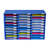 Alpine ADI501-30-BLU 32" W x 13" D x 21" H 30 Compartments Cardboard Blue Literature File Organizer