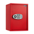 Alpine ADI670-100-03-RED 14.2" W x 13.8" D x 20.5" H 2.32 Cu. Ft. Steel Red Finish Security Safe