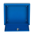 Alpine ADI631-03-BLU 12" x 3" x 10"H Blue Finish Wall Mountable with Key & Lock Suggestion Box