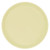 Cambro 1100536 11" Dia. Lemon Chiffon Round Fiberglass Serving Camtray