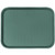 Cambro 1216FF119 11.88" x 16.13" Sherwood Green Rectangular Polypropylene Rigid Bottom Textured Surface Fast Food Tray