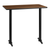 Flash Furniture XU-WALTB-3042-T0522B-GG Walnut Laminate Rectangular Top PVC T-Mold Edge Table