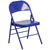 Flash Furniture HF3-BLUE-GG Blue Steel Seat and Back Hercules Colorburst Series Folding Chair