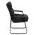 Flash Furniture GO-1156-BK-GG Black Microfiber Upholstery Seat and Back Executive Side Chair