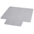 Flash Furniture MAT-CM11113FD-GG 36" W x 48" D x 2/25" H Clear Vinyl Straight Edge Chair Mat