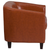 Flash Furniture BT-873-CG-GG Cognac LeatherSoft Upholstery Seat and Back Office Guest/Reception Chair