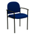 Flash Furniture BT-516-1-NVY-GG 23.75" W x 23.5" D x 33.25" H Navy Contoured Cushions Stacking Side Reception Chair