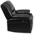 Flash Furniture BT-70597-1-GG Black LeatherSoft Contemporary Design Harmony Series Recliner