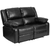 Flash Furniture BT-70597-LS-GG Black LeatherSoft Contemporary Design Harmony Series Loveseat