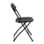 Flash Furniture LE-L-3-BK-GG Black Plastic Seat and Back Hercules Series Premium Folding Chair