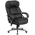 Flash Furniture GO-2222-GG Black Bonded Leather Padded Arms High Back Design Hercules Series Big & Tall Executive Swivel Office Chair