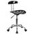 Flash Furniture LF-214-BLK-GG 250 Lb. Black  Armless Vibrant Swivel Task Chair
