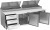 Victory VPPD46HC-2 46.13" W 3 Drawers Pizza Prep Table - 115 Volts