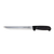 Omcan USA 11834 8" Black Handle Straight Blade Fillet Knife