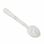 Omcan USA 80291 13" L Clear Polycarbonate Solid Serving Spoon