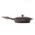 Lodge SL8-10001 8" Octagonal Cast Iron With Lid And Spring Handle Finex® Skillet