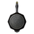 Lodge S8-10001 8" Octagonal Cast Iron With Stainless Steel Spring Handle Finex® Skillet