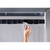 HIMI FC5100 43" x 96" FlexCool Single Layer Economy Freezer or Cooler Strip Curtain