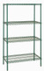 Quantum WR74-1442P 42" W x 14" D Epoxy Coated Wire Shelving Starter Kit