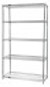 Quantum WR74-1424C-5 24" W x 14" D Chrome Plated Wire Shelving Starter Kit