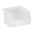 Quantum QUS265CL 8.25" W x 18" D x 9" H Clear Polypropylene Hanging Bin