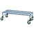 Quantum M24606DGY 1200 Lbs. Gray Epoxy Antimicrobial Wire Mobile Dunnage Platform Rack