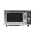 Sharp R-21LCFS 1000w Medium Duty Stainless Steel Microwave Oven - 120 Volts