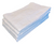 CTC 50-1005 16" x 19" White Cotton Rectangular Bar Towels