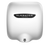 Excel Dryer XL-BW White Thermoset Resin Surface Mounted Fixed Nozzle Automatic XLERATOR Hand Dryer - 110-120 Volts