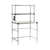 Metro EZHS36W-KIT 36" W x 24" D Stainless Steel Super Erecta Workstation with Hot Open Heated Shelf - 120 Volts 400 Watts