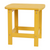 Flash Furniture JJ-T14001-YLW-GG 18.75" W Yellow Rectangular Charlestown Adirondack Side Table
