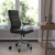 Flash Furniture GO-2286H-BK-RLB-GG 250 Lbs. Black Adjustable Height Whitney Executive Swivel Office Chair