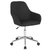 Flash Furniture DS-8012LB-BLK-F-GG 250 Lbs. Black Adjustable Height Cortana Office Chair