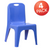Flash Furniture 4-YU-YCX4-011-BLUE-GG Blue Polypropylene Whiteney Stacking Chair