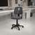 Flash Furniture LF-134-A-GY-GG 250 Lbs. Gray Adjustable Seat Height Flash Fundamentals Task Office Chair