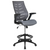 Flash Furniture BL-ZP-809D-DKGY-GG 250 Lbs. Gray Adjustable Height Kale Designer Executive Swivel Office Chair