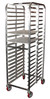 Winholt AL-1830B-XB 30 Pans Aluminum Full Height End Loading Heavy Duty Mobile Pan Rack