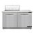 Continental Refrigerator D48N8C-FB 48" W Two-Section Two Door Designer Line Sandwich Unit