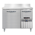 Continental Refrigerator DFA43NSSBS 43"W Two Door Stainless Steel Designer Line Freezer Base Worktop Unit With 6"H Backsplash