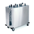 Lakeside 6205 Easy-Glide 5.75" Dia. Round Stainless Steel 2-Tube Cabinet Heated Mobile Dish Dispenser