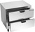Beverage Air UCFD36AHC-2 36"W Two-Section Stainless Steel Door Undercounter Freezer