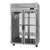 Turbo Air PRO-50H-G-PT PRO Series Heated Cabinet Pass-Thru Two-Section 48.7 cu. ft