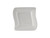 Tuxton BWZ-063C Ceramic White Square Wave Plate (1 Dozen)