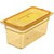 Carlisle 3086213 5.7 Qt. 1/3 Size Polyether Sulfone Amber Storplus High Heat Hot Food Pan
